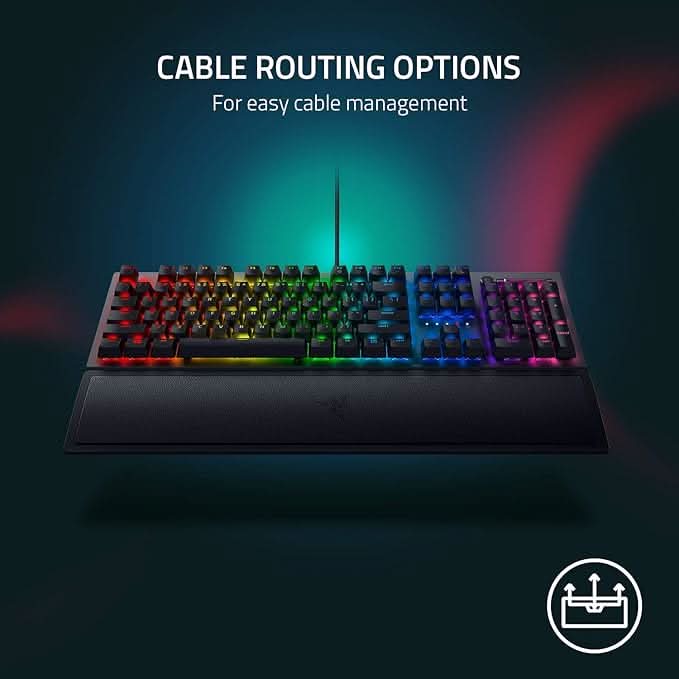 Razer BlackWidow V3 Black, Mechanical Gaming Keyboard with Green Switch