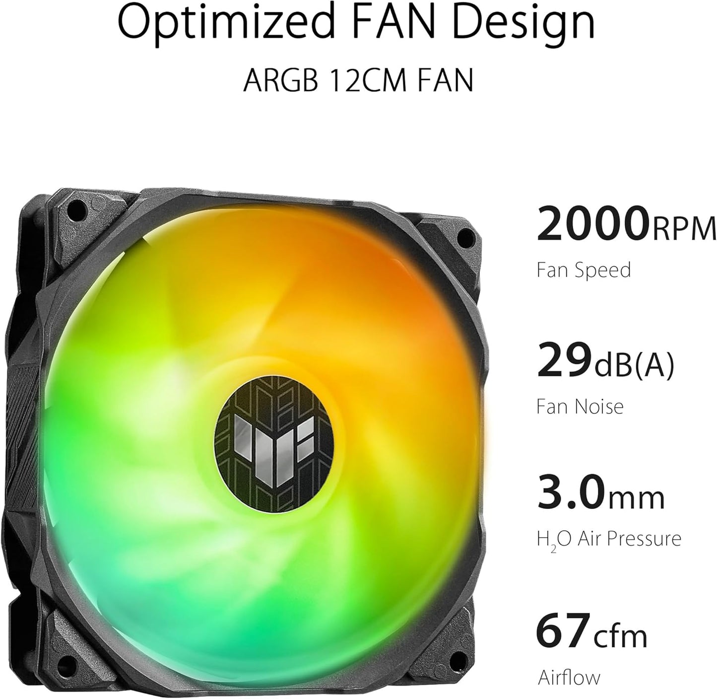 ASUS TUF GAMING LC II 360 ARGB ALL IN ONE 360MM CPU LIQUID COOLER