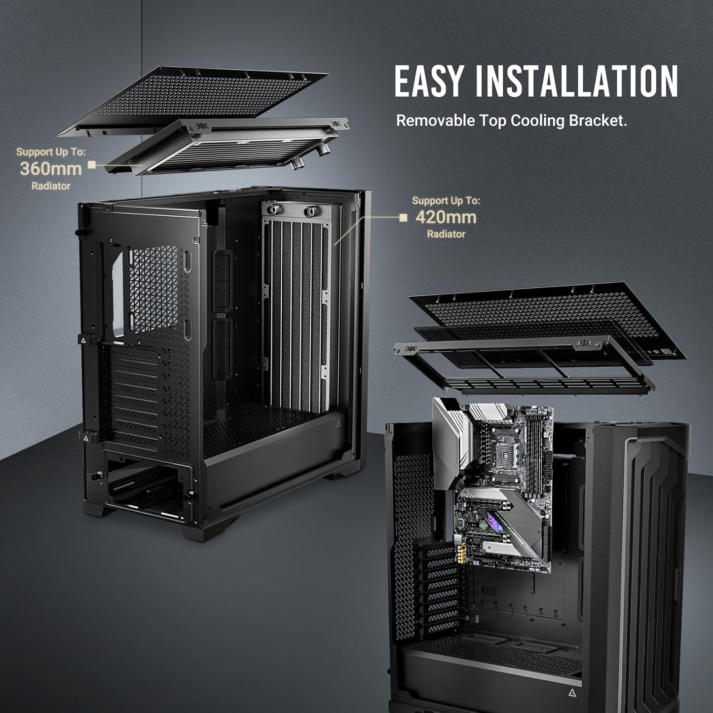ANTEC PERFORMANCE 1 FT (E-ATX) FULL TOWER CABINET (BLACK)