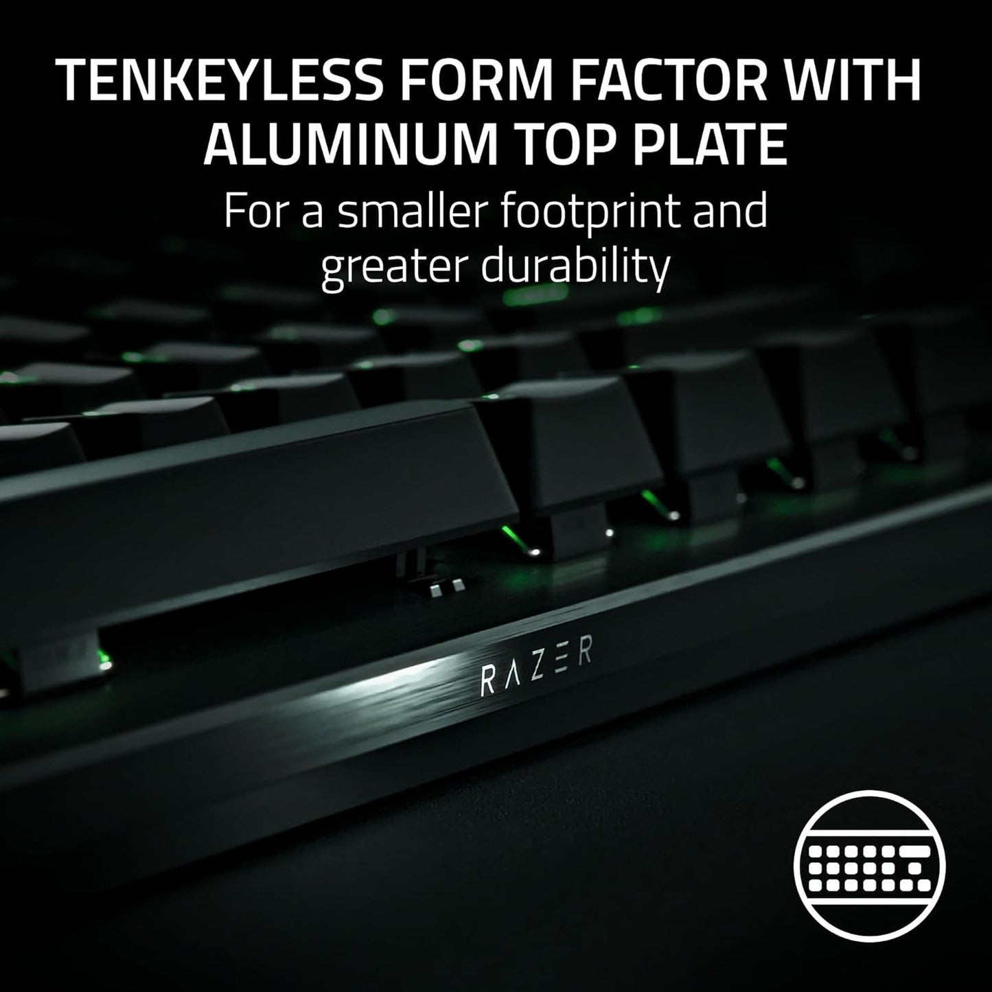 RAZER HUNTSMAN V3 PRO TENKEYLESS - TENKEYLESS ANALOG OPTICAL ESPORTS KEYBOARD - US LAYOUT - FRML