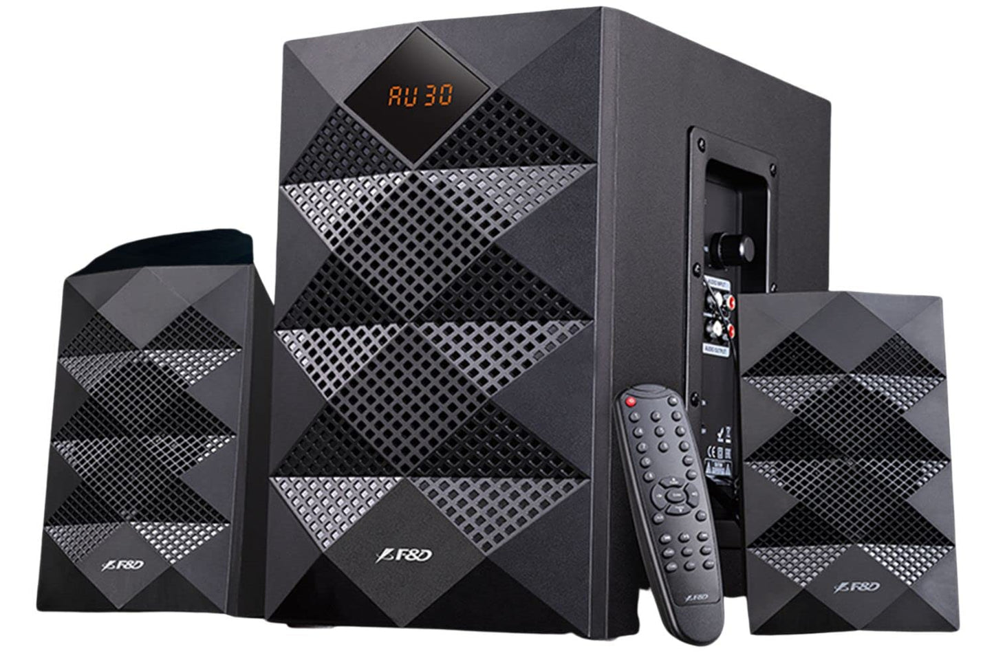 F&D A180X 2.1 CHANNEL MULTI MEDIA SPEAKER BLACK | WIRELESS BLUETOOTH SPEAKERS