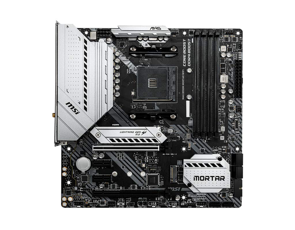 MSI MAG B550M MORTAR WIFI AMD AM4 MOTHERBOARD