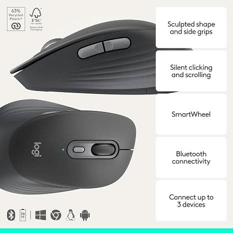 Logitech Signature Comfort M840 L Wireless Mouse