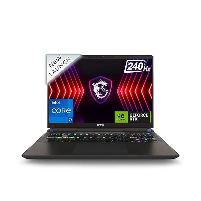 MSI VECTOR 16 HX A14VGG-279IN GAMING LAPTOP (14TH GEN CORE I7/ 32GB/ 1TB SSD/ WIN11 HOME/ 8GB GRAPH)