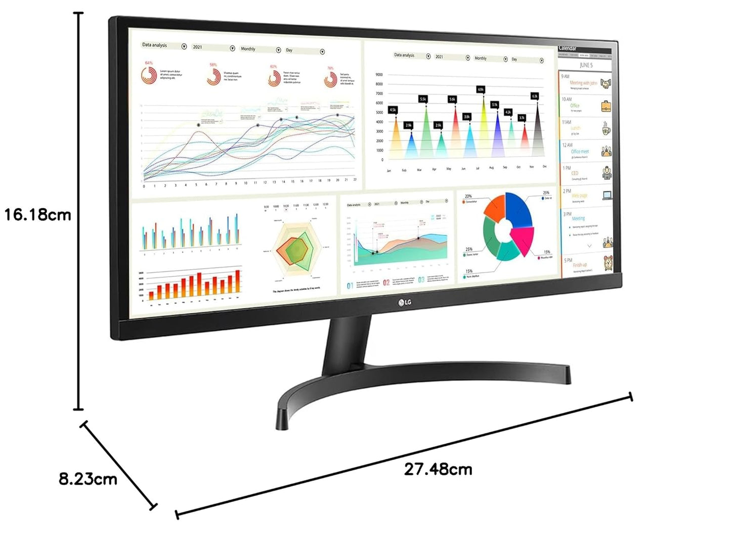 LG 29WL500-B UltraWide Monitor