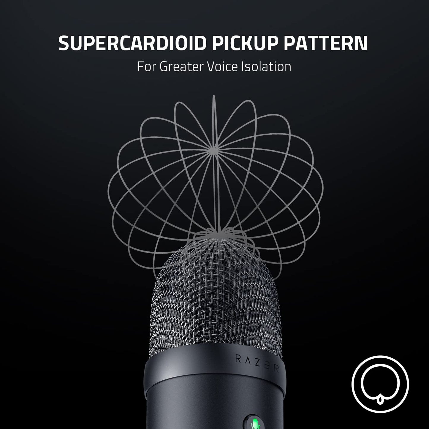 RAZER SEIREN V2 X - USB MICROPHONE FOR STREAMERS