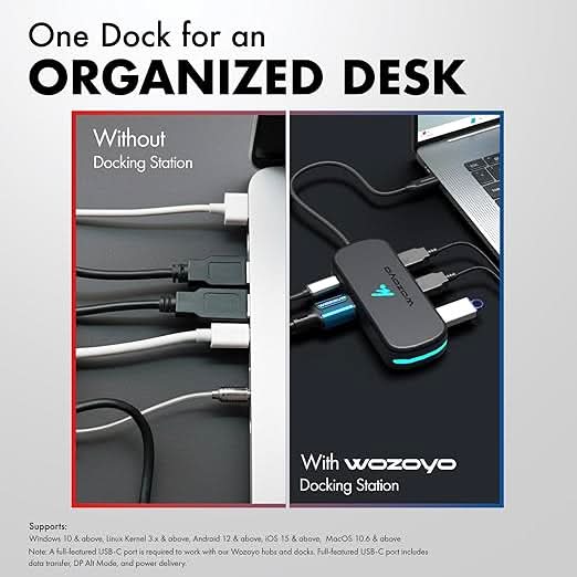 Wozoyo Type C 5 in 1 Docking Station , Series 1