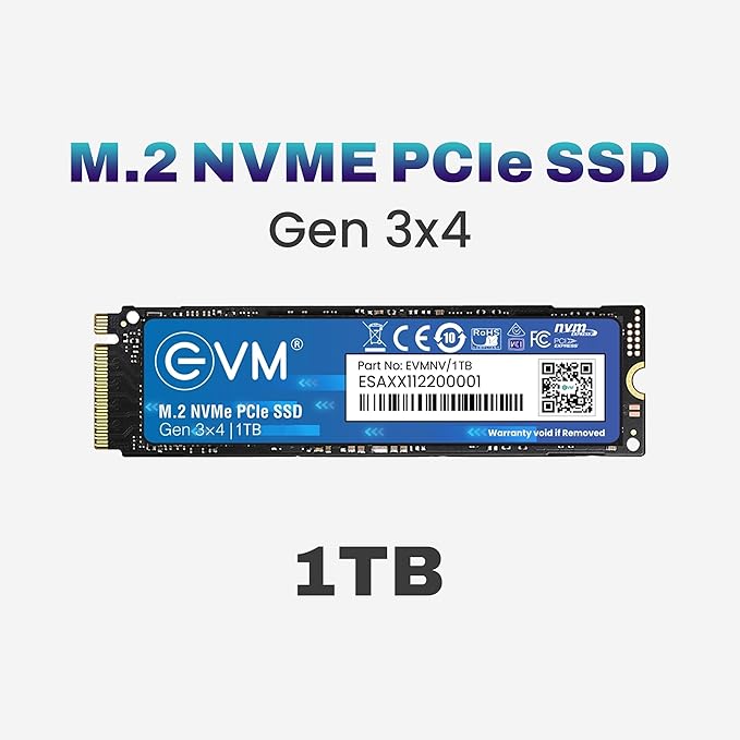 EVM 1TB NVME M.2 SSD EVMNV/1TB