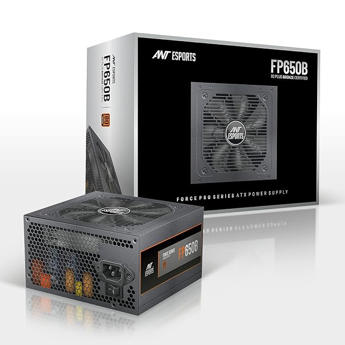 ANT ESPORTS 650W FP650B BRONZE NON MODULAR SMPS