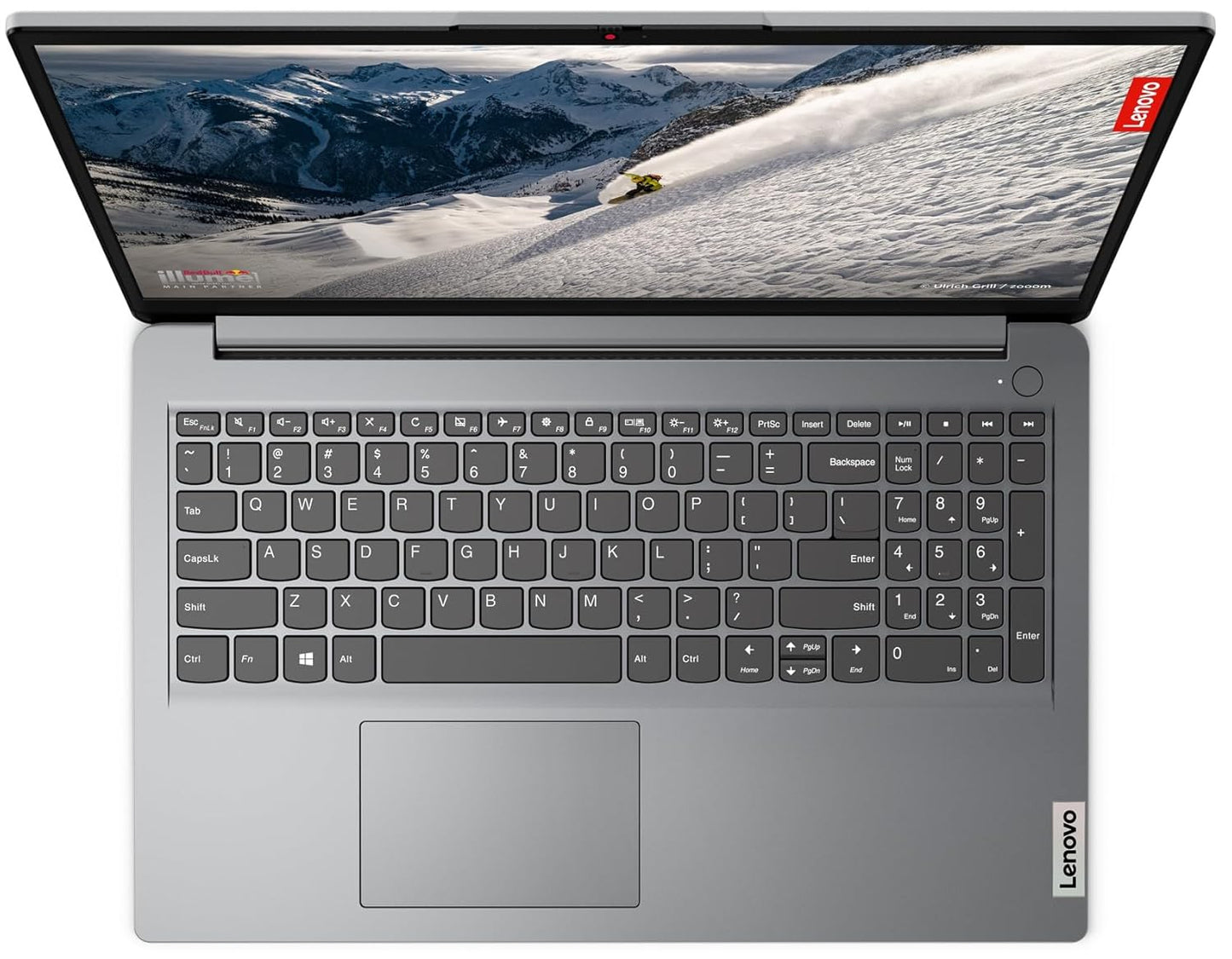 Lenovo IdeaPad 1 N4500 15.6 inch (39.6cm) HD Laptop (8GB RAM/512GB SSD/Windows 11/3 Month Game Pass/Grey/1.55Kg), 82LX00F7IN