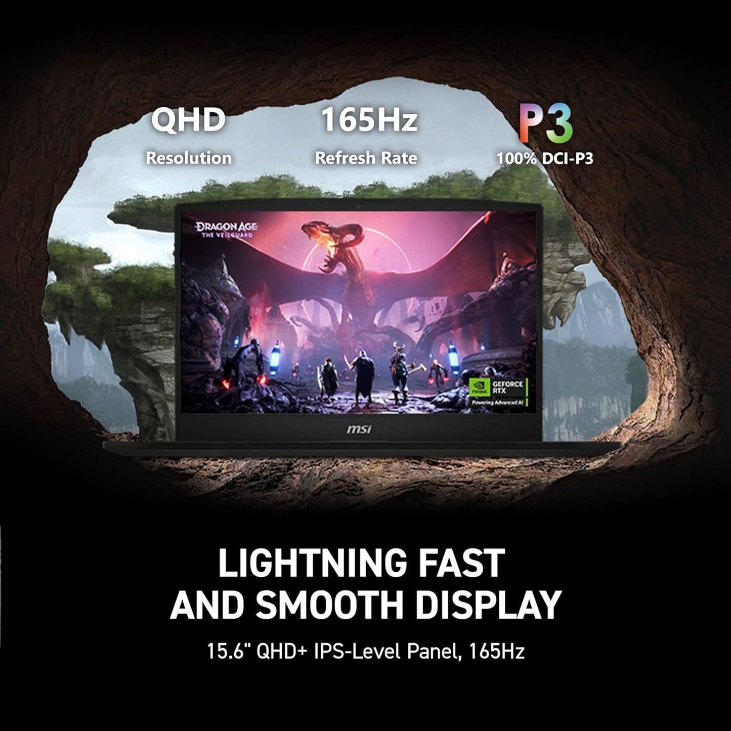 MSI Katana 15 HX B14WEK-266IN Intel Core i7-14650HX Processor/DDR5 8GB*2/512GB NVMe PCIe SSD /NVIDIA GeForce RTX 5050 Laptop GPU, GDDR7 8GB/Windows11 Home/2 Year Warranty Term