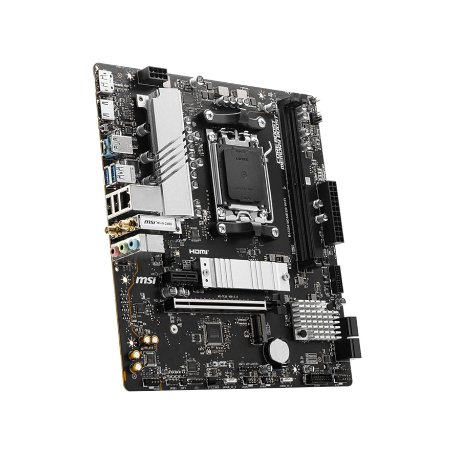 MSI B650M BOMBER WIFI ATX DDR5 AMD MOTHERBOARD