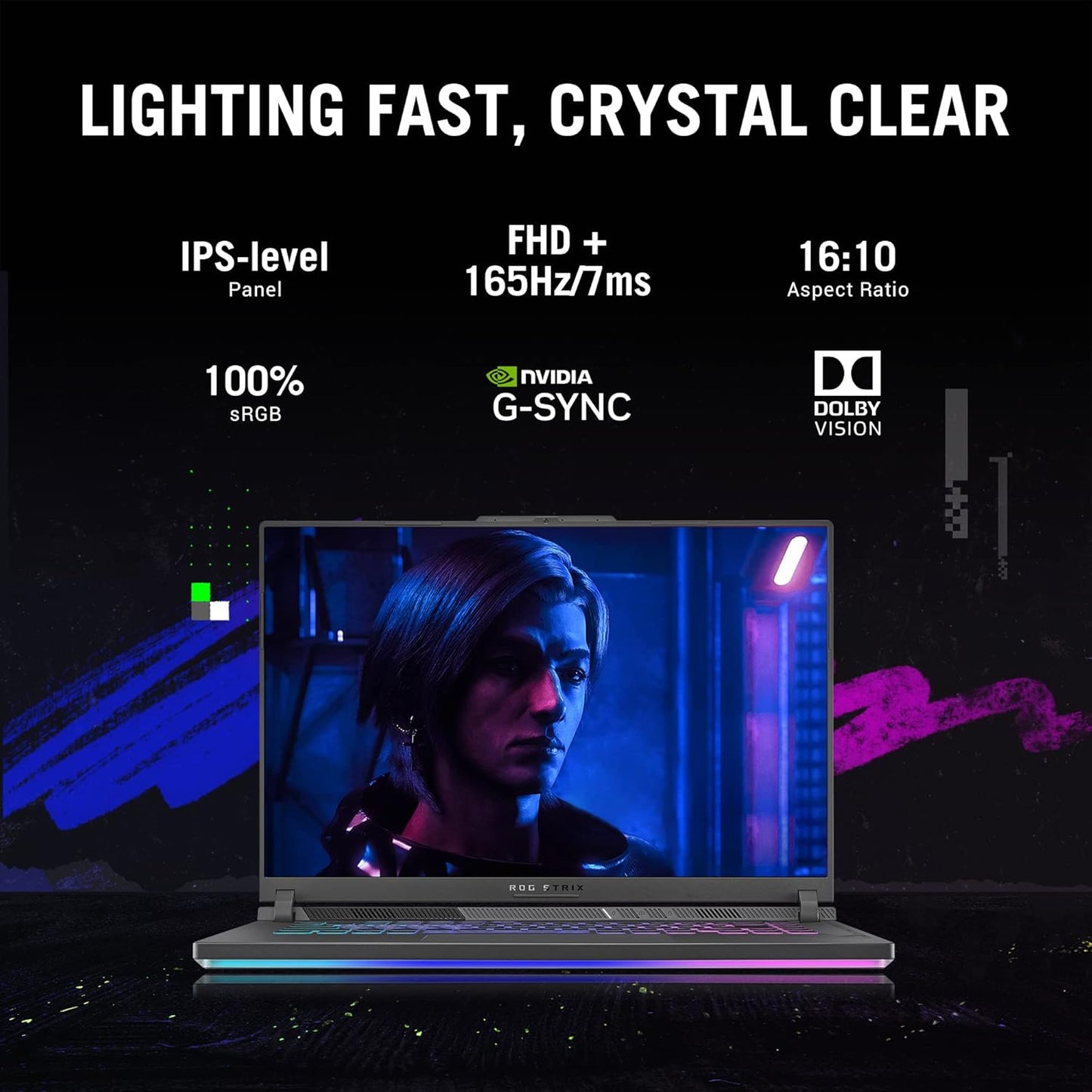 ASUS 2023- STRIX G16 G614JU-N3200WS [CI7-13650HX 13TH GEN/16GB/1TB SSD/WIN11 HOME+MSO/16.0 INCH/6GB-RTX4050 GRAPHICS /1 YEAR(S)/GREY]