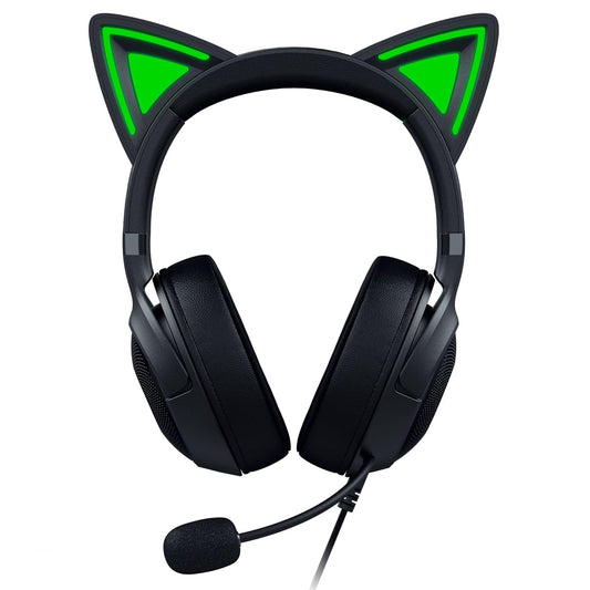 RAZER KRAKEN KITTY V2 - USB HEADSET WITH RGB KITTY EARS - BLACK - FRML PACKAGING