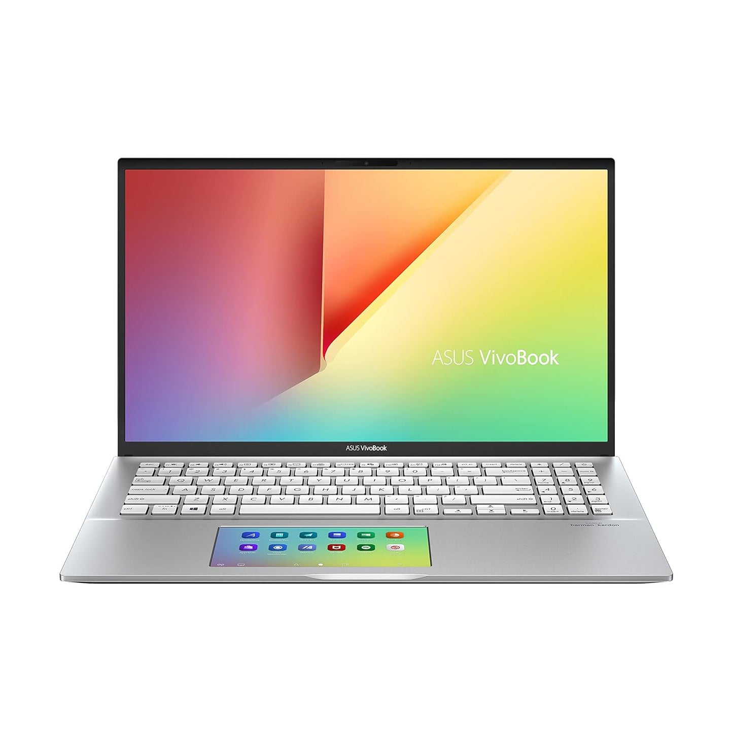 ASUS VIVOBOOK S S15 (2021) INTEL CORE I5-1135G7 11TH GEN 15.6 INCHES FHD BUSINESS LAPTOP (8GB/512GB SSD/OFFICE 2019/WINDOWS 10/2GB NVIDIA MX350 GRAPHICS/SILVER/1.8 KG, S532EQ-BQ502TS), TRANSPARENT SILVER