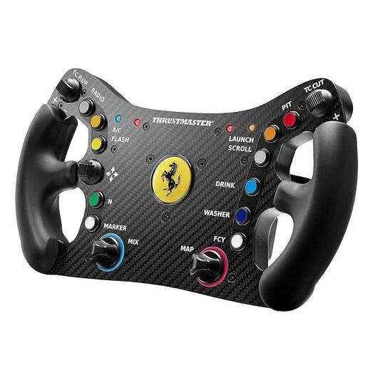 Thrustmaster Ferrari 488 GT3 Wheel Add-On, Racing Wheel Rim, PC, PS5, PS4, Xbox Series X|S, Xbox One, Officially Licensed by Ferrari