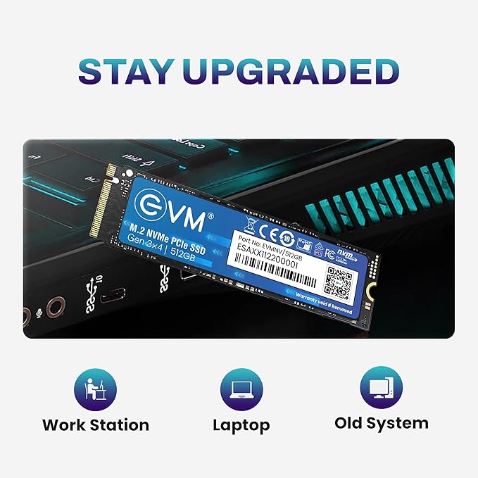 EVM 512GB NVME M.2 SSD EVMNV/512GB