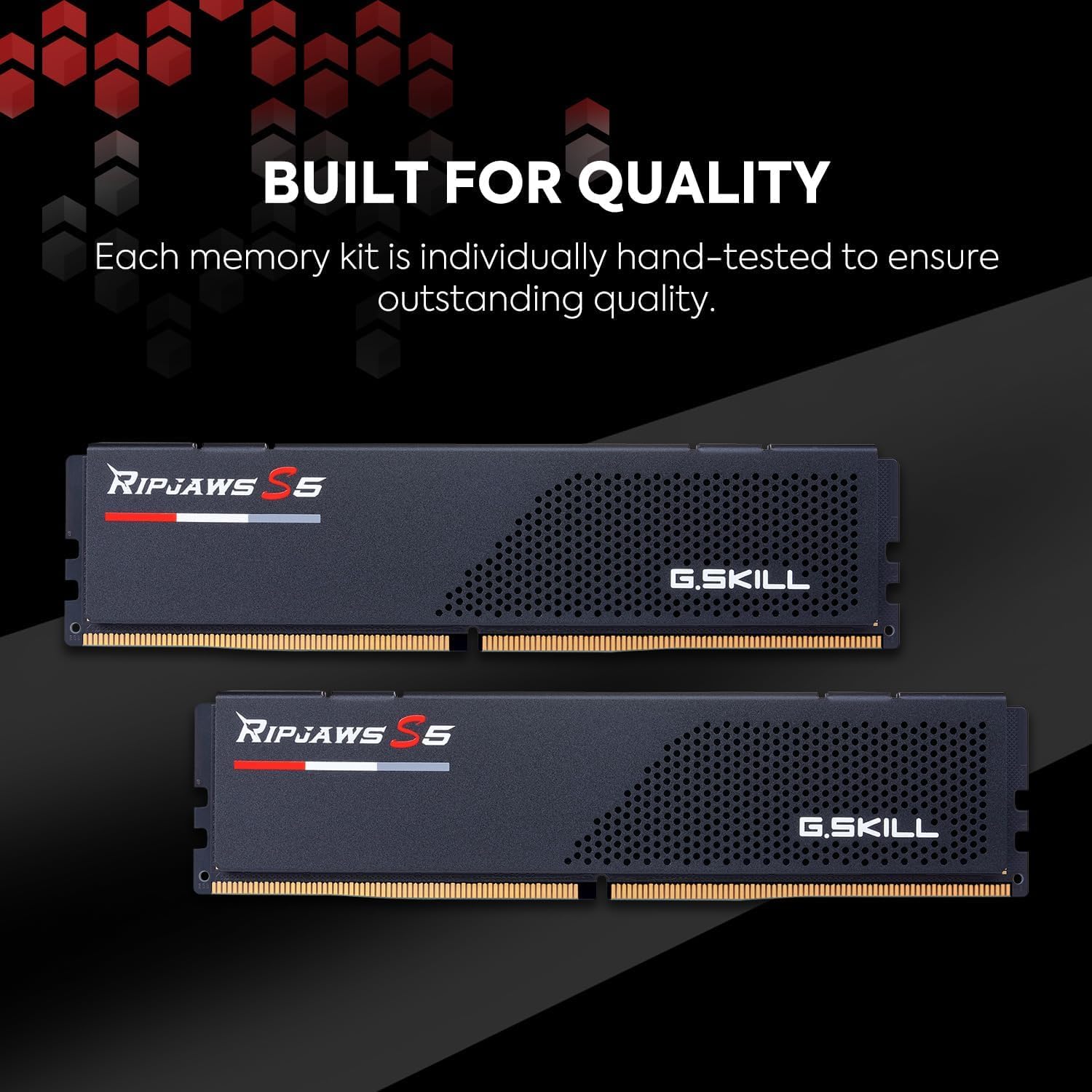 G.SKILL RIPJAWS S5 INTEL XMP 32GB DDR5 5200 MHZ F5-5200J4040A32GX1-RS5