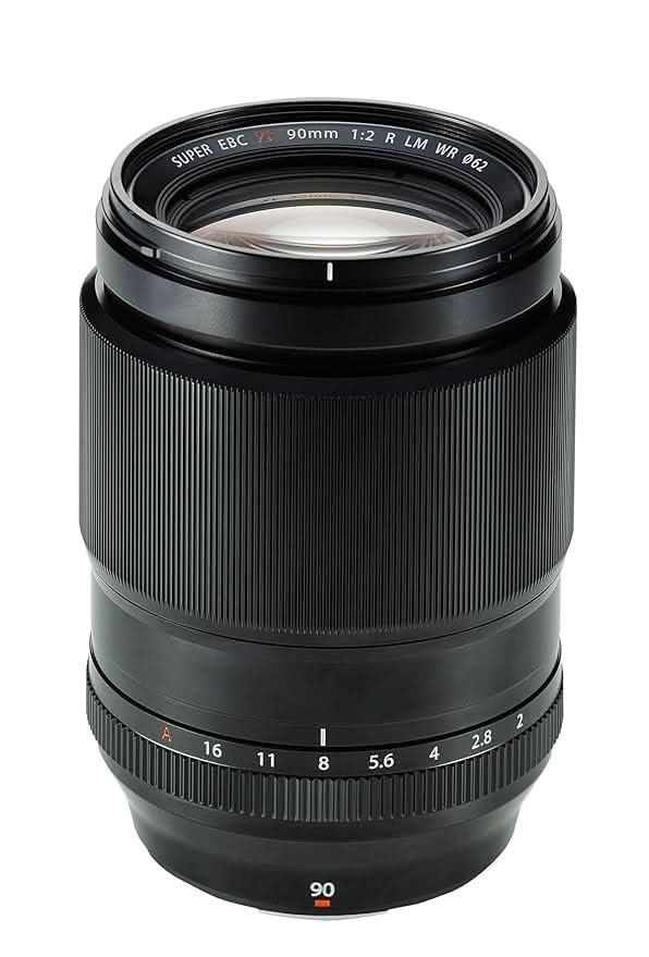 FUJIFILM FUJINON XF 90MM F2 R EBC, LINEAR MOTOR, WEATHER RESISTANCE PRIME LENS FOR PORTRAIT | WEDDING | FASHION - BLACK (FULL FRAME EQUIVALENT = 137MM) WITH 2+1* YEAR WARRANTY