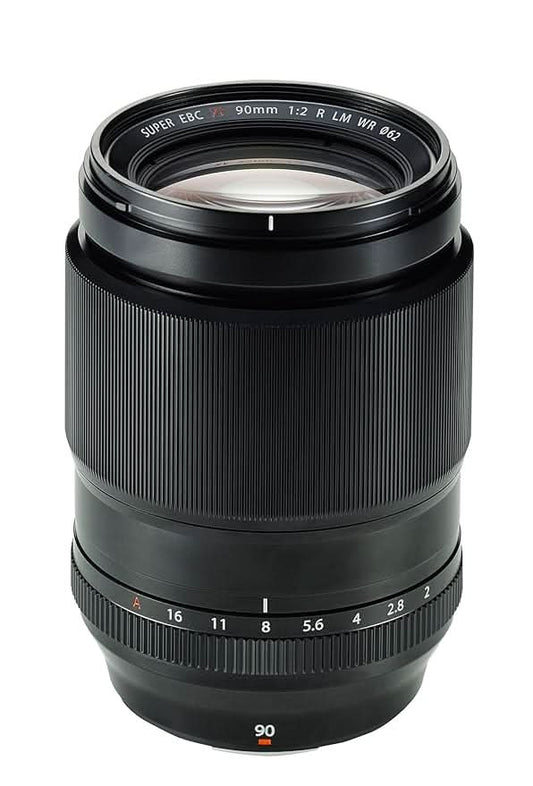 FUJIFILM FUJINON XF 90MM F2 R EBC, LINEAR MOTOR, WEATHER RESISTANCE PRIME LENS FOR PORTRAIT | WEDDING | FASHION - BLACK (FULL FRAME EQUIVALENT = 137MM) WITH 2+1* YEAR WARRANTY