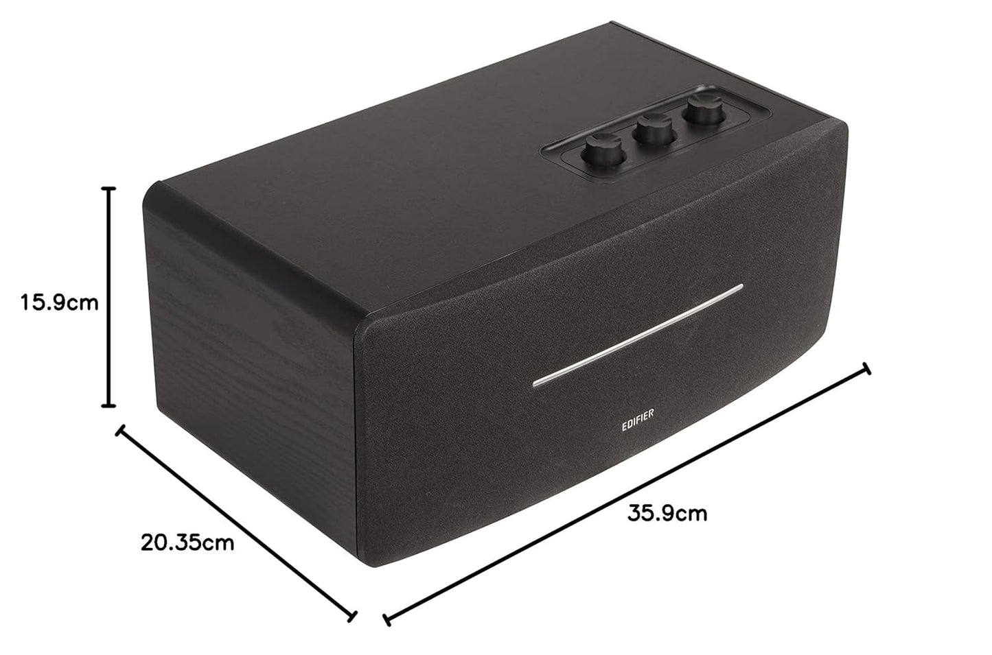 EDIFIER D12 TABLETOP SPEAKER - INTEGRATED DESKTOP STEREO BLUETOOTH SPEAKER