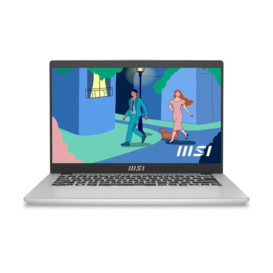 MSI MODERN 14 C12MO-1248IN 9S7-14J111-1248 [CI3-1215U 12TH GEN/16GB/512GB SSD/WIN11 HOME/14.0 INCH/INTEGRATED GRAPHICS /1 YEAR(S)/SILVER]