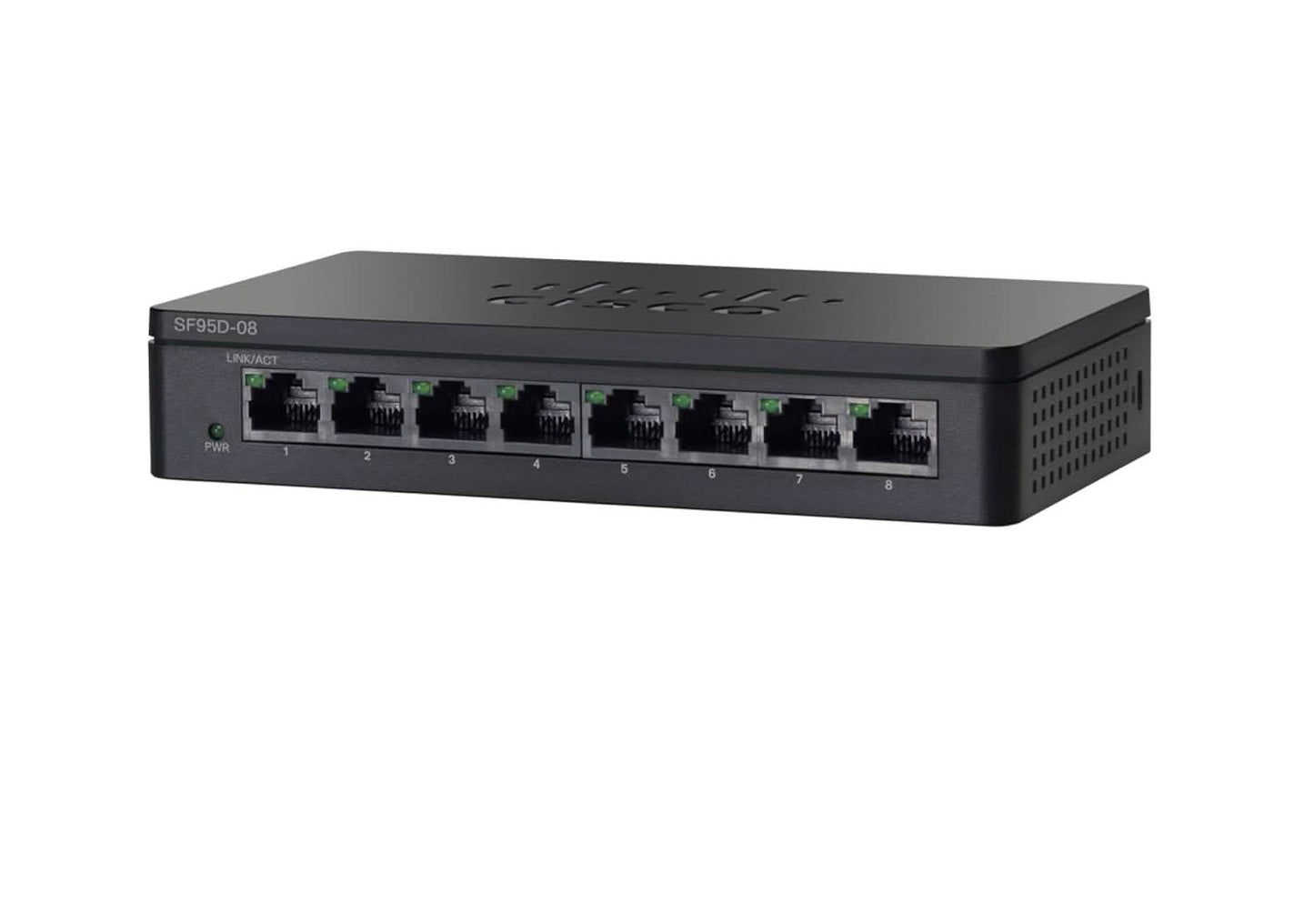 CISCO SF95D-08-IN 8-PORT 10/100 DESKTOP UNMANAGED SWITCH