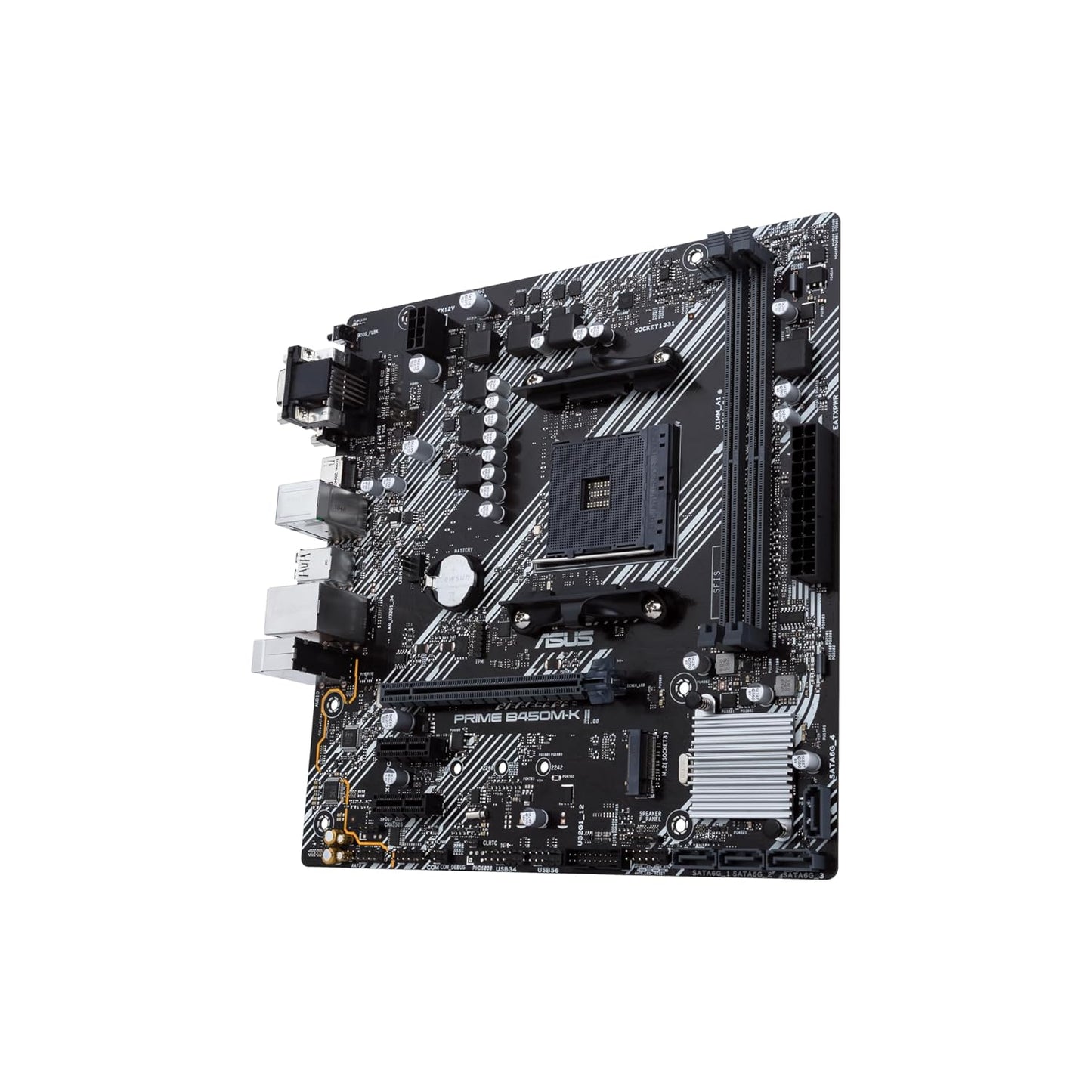 ASUS PRIME B450M-K II MOTHERBOARD