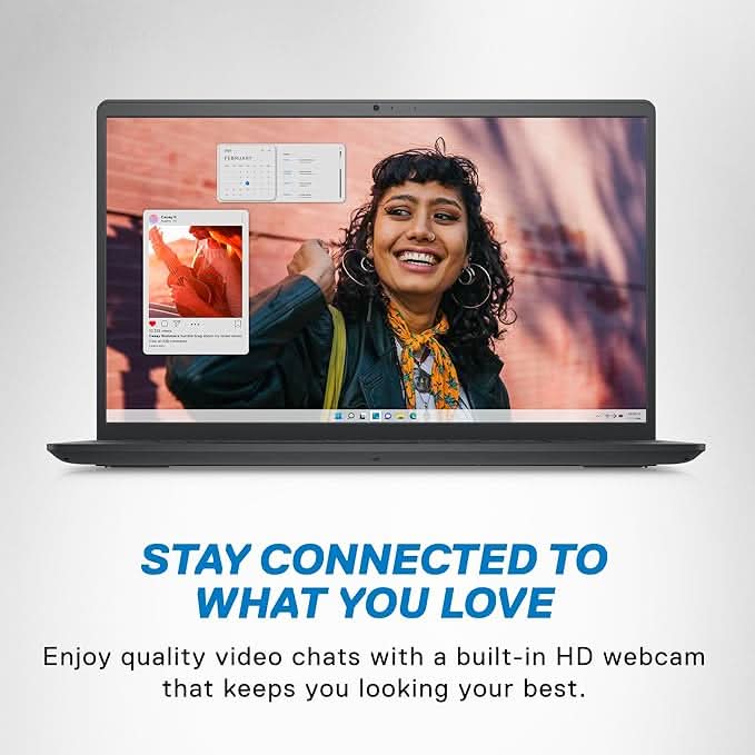 Dell Inspiron 3530 Thin & Light Laptop, 13th Gen Intel Core i5-1334U Processor, 8GB, 512GB SSD, 15.6" (39.62cm) FHD Display, Backlit Keyboard, Windows 11 + MSO'24 & 15 Month McAfee, Silver,1.62kg