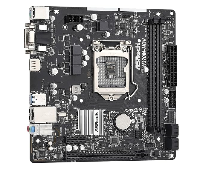 ASROCK H370M-HDV/M.2 DDR4 MOTHERBOARD