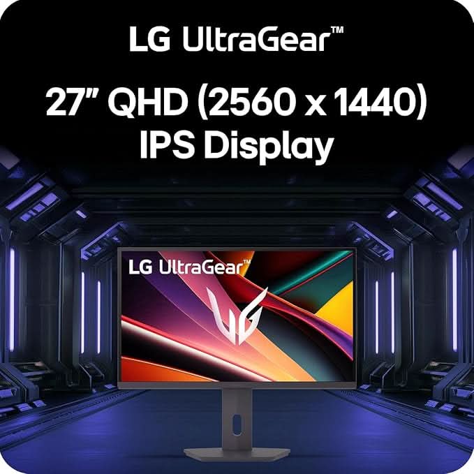LG 27G610A 27 Inch Ultragear QHD IPS Gaming Monitor