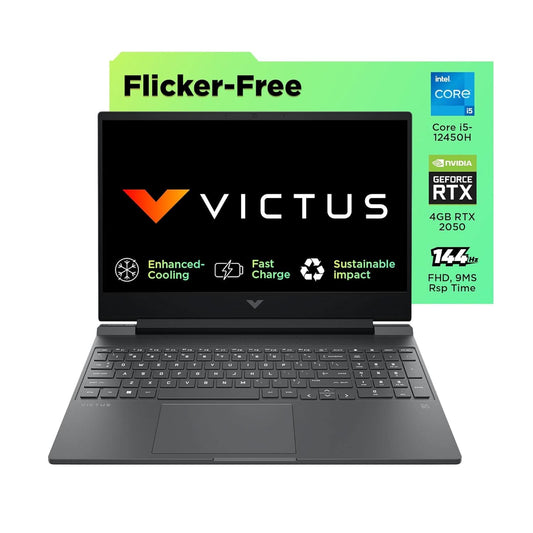 HP VICTUS 15 FA1314TX [CI5-12450H 12TH GEN/16GB/512GB SSD/WIN11 HOME+MSO/15.6 INCH/4GB-RTX2050 GRAPHICS /1 YEAR(S)/BLUE]