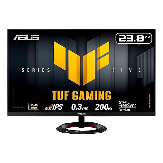 ASUS TUF Gaming Series 5 VG249Q5R 23.8 inch, Full HD Gaming Monitor