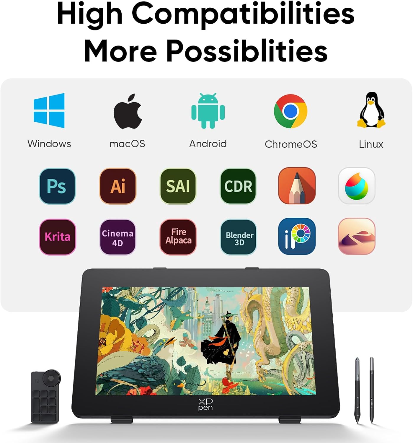 XPPen Artist Pro 24 (Gen2) 165Hz MD240QH