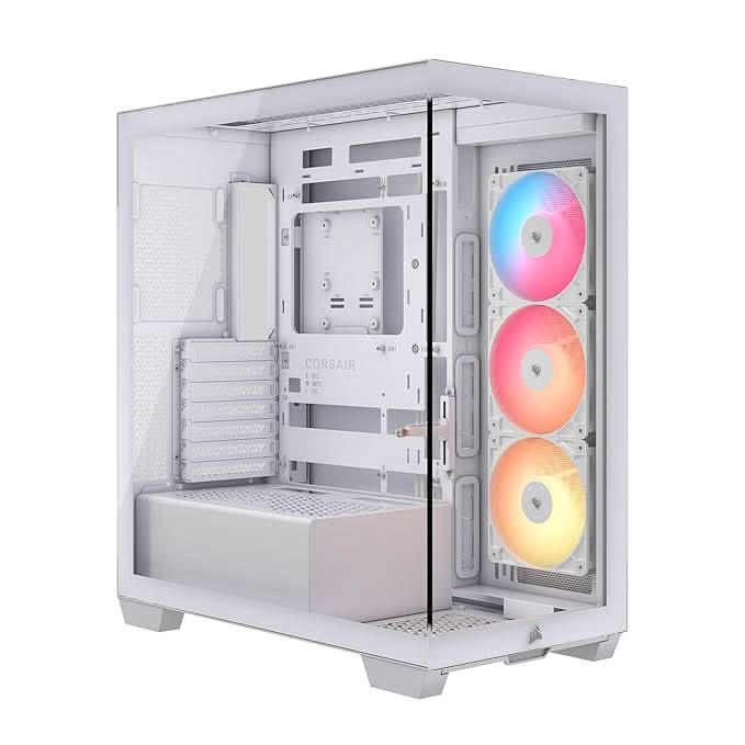 CORSAIR CHASSIS 5000T - CC-9011301-WW- MID-TOWER PC CASE WITHOUT PSU ,