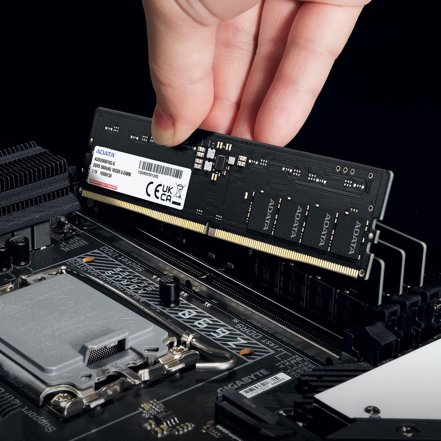 ADATA 16GB 5600MHZ U-DIMM DESKTOP MEMORY/RAM - AD5U560016G-S