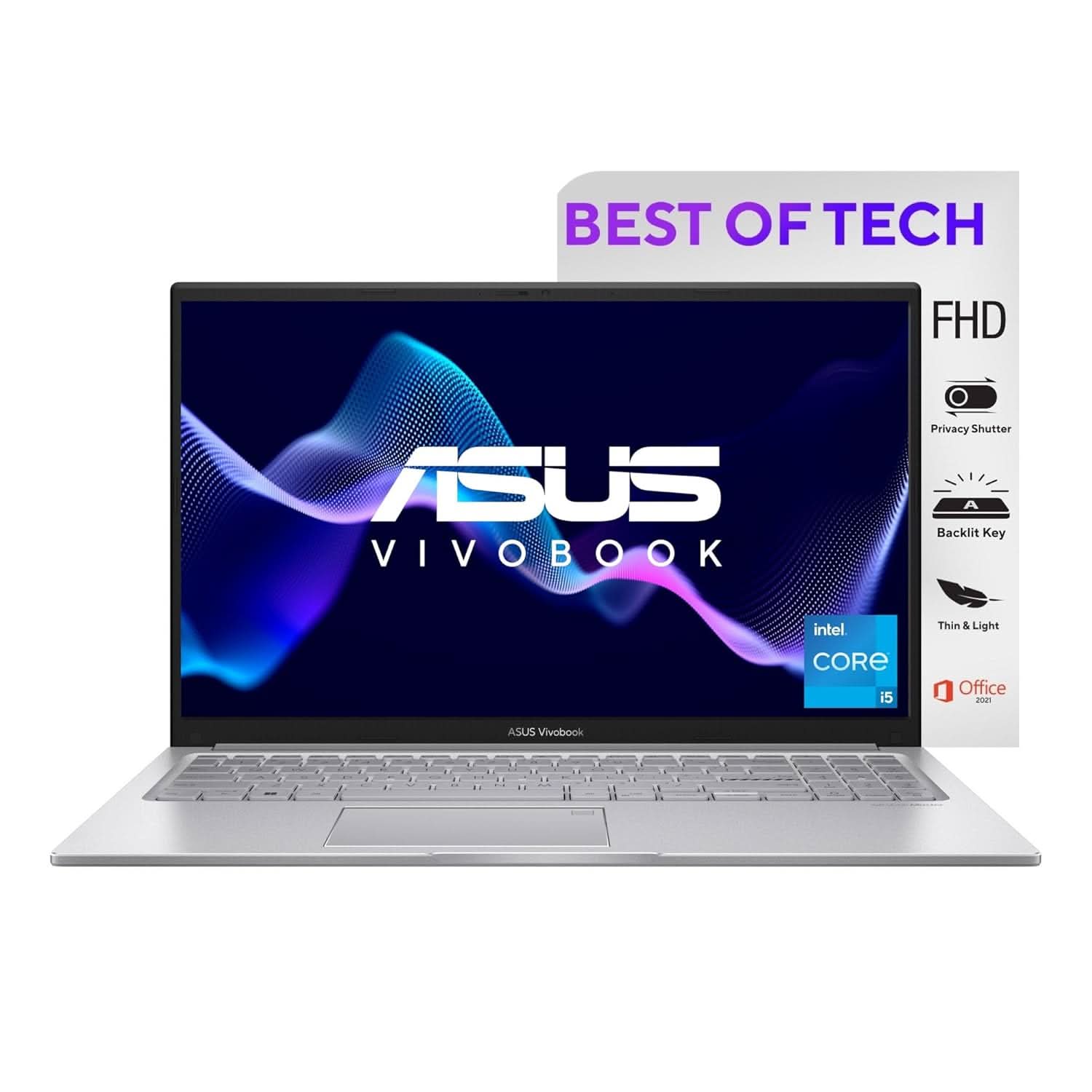 ASUS VIVOBOOK 15 X1504ZA-NJ542WS [CI5-1235U 12TH GEN/16GB/512GB SSD/WI
