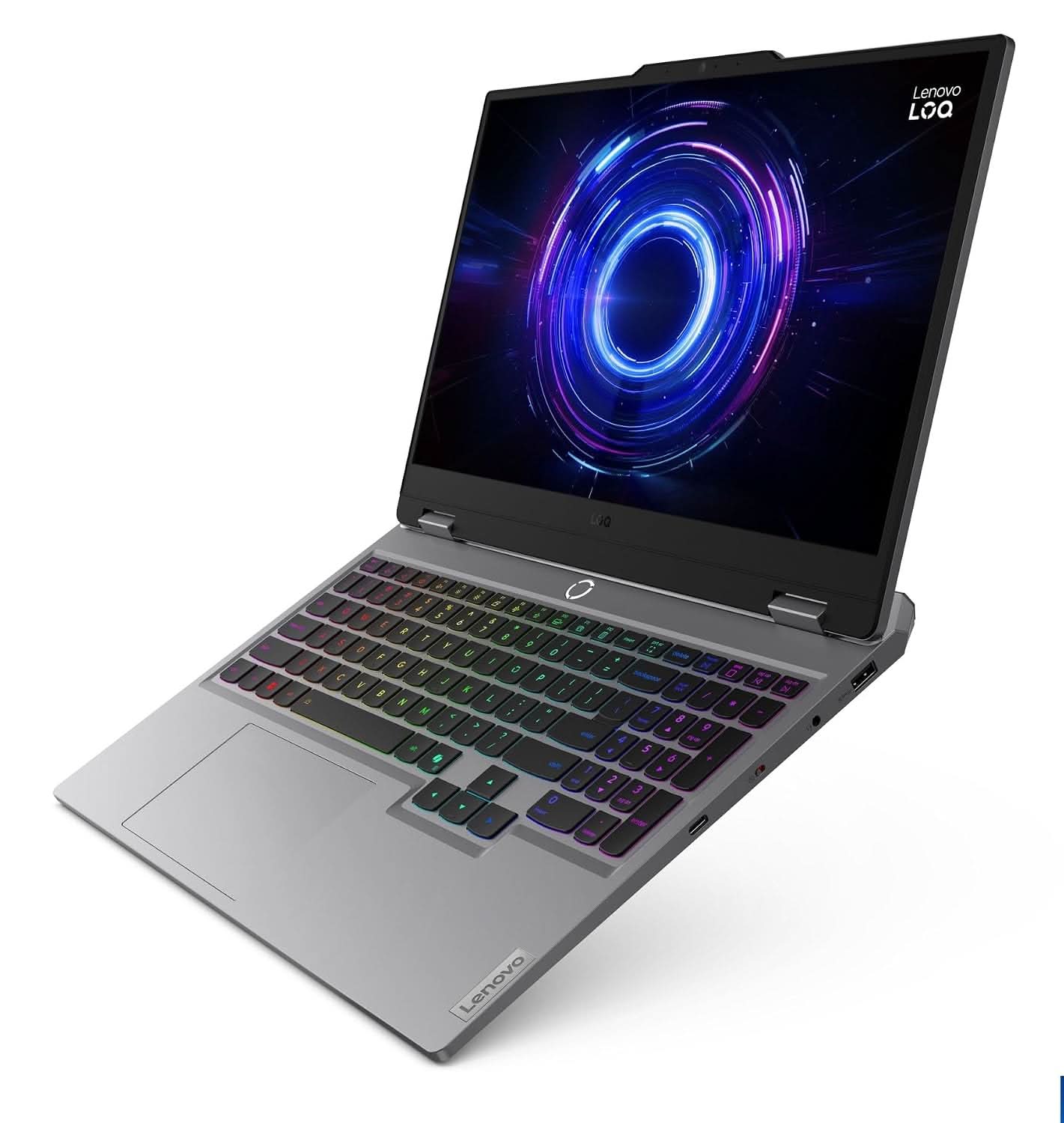Lenovo LOQ 2025 Intel Core i7-13645HX, NVIDIA RTX 5060 8GB (16GB RAM/1TB SSD/144Hz Refresh Rate/572 AI TOPS/15.6 Inch (39.6cm)/Windows 11/Office 2024/3 Mon. Game Pass/Grey/2.4Kg), 83JE019WIN