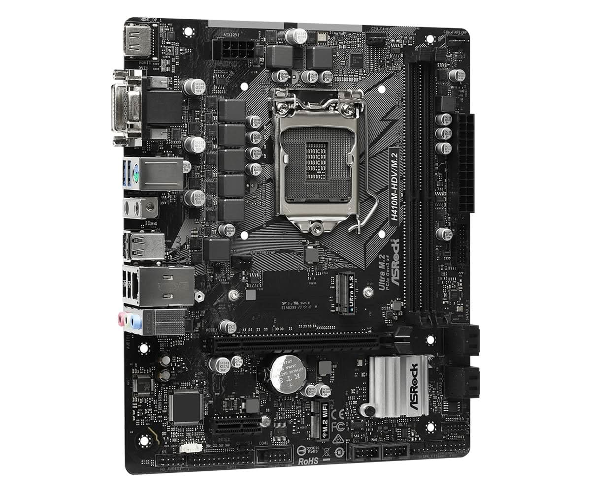ASROCK H410M-HDV/M.2 Motherboard