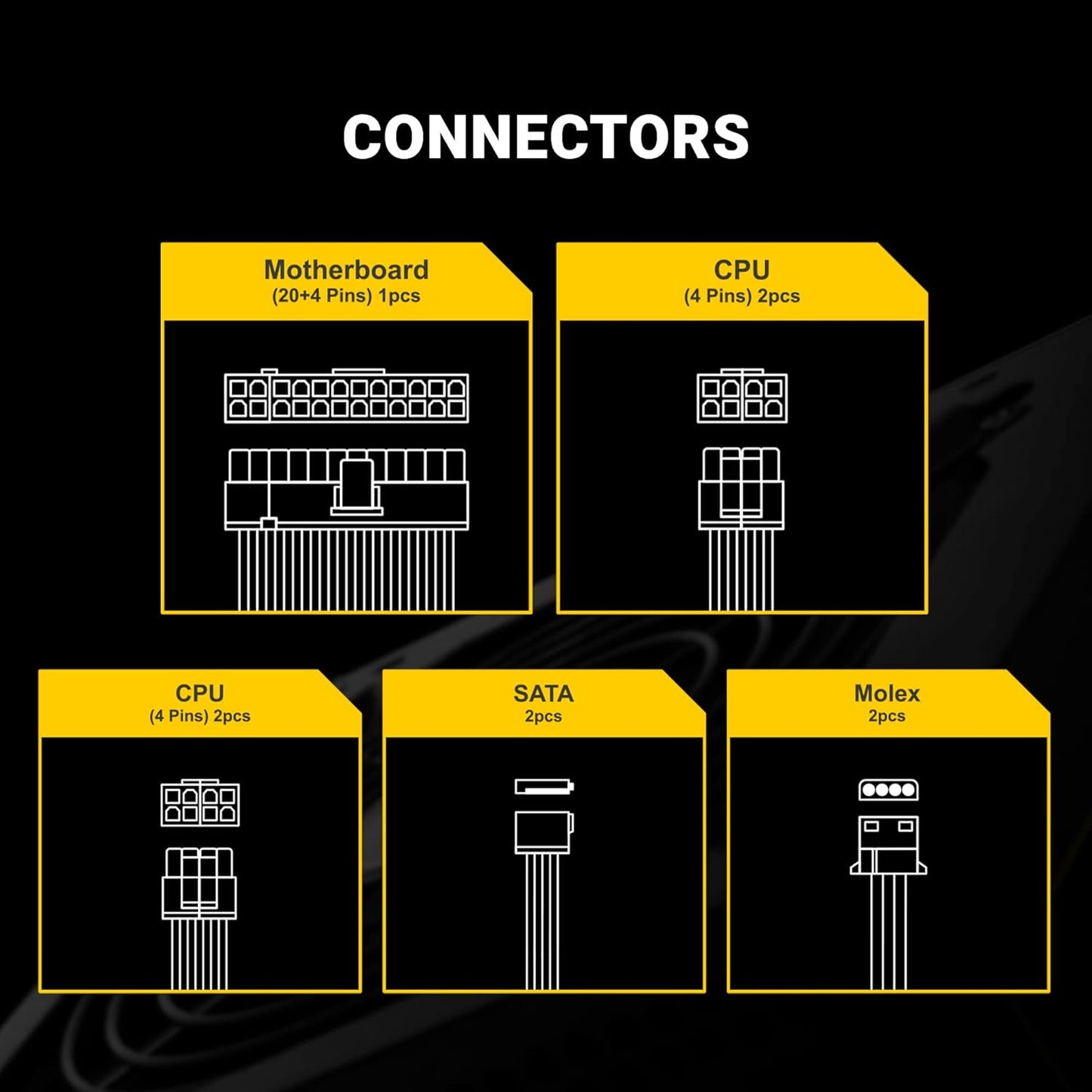 ANT ESPORTS 400W VS400L NON MODULAR SMPS