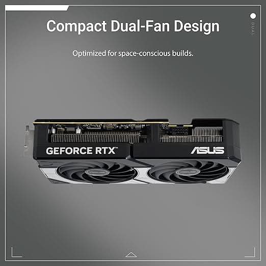 ASUS Dual GeForce RTX 5070 12GB GDDR7 Edition Gaming Graphics Card