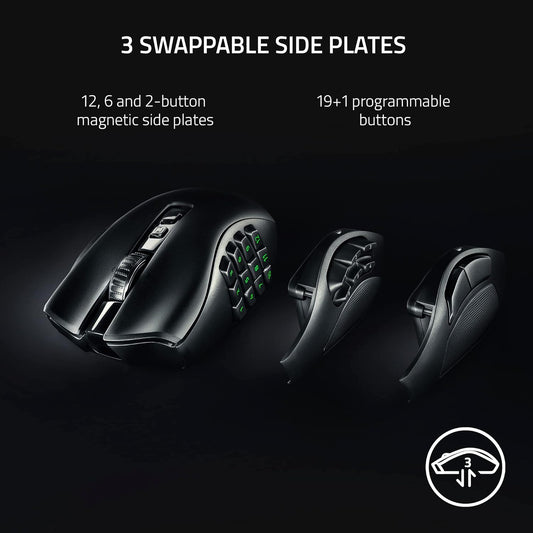 RAZER NAGA V2 PRO - WIRELESS MMO GAMING MOUSE - AP PACKAGING