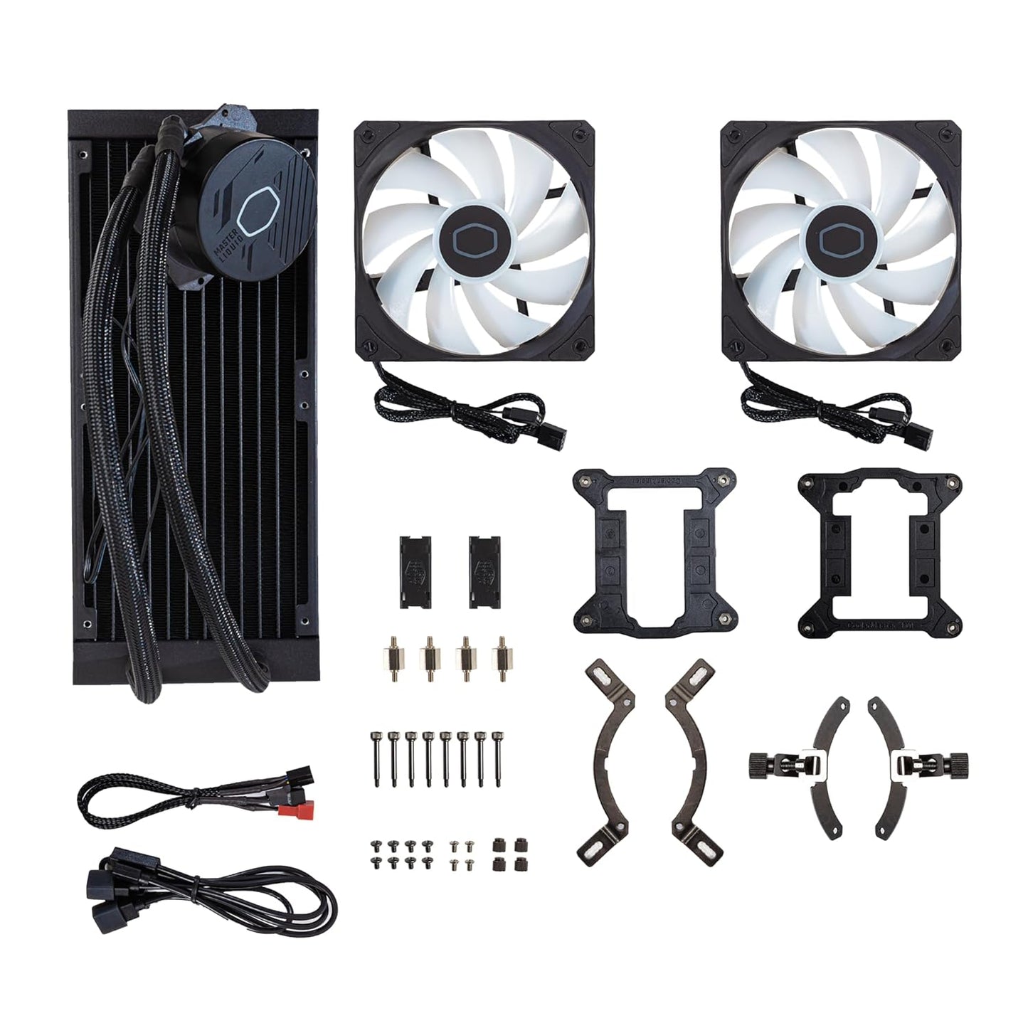 COOLER MASTER ML360L CORE 360MM ARGB AIO LIQUID COOLER BLACK