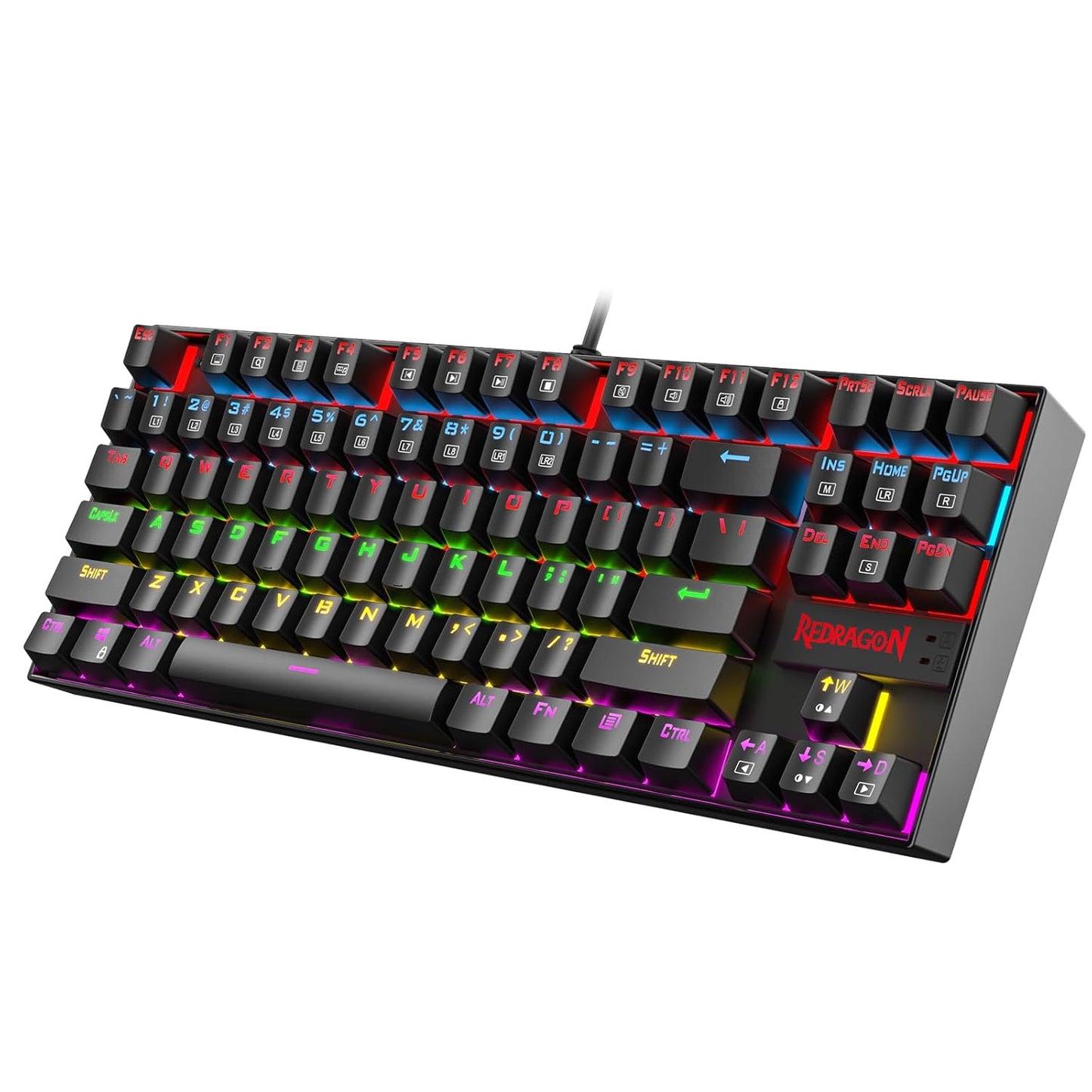 REDRAGON K552 RAINBOW KUMARA (RED SWITCH)