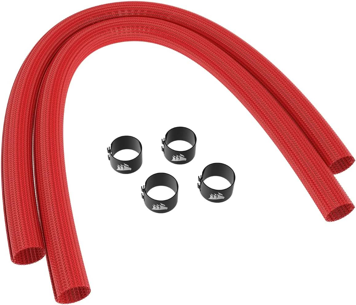 CORSAIR TUBING SLEEVING KIT 380MM RED