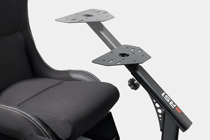 TRONE RS1 Aero Black Racing Simulator Gaming Chair with Seat Driving Cockpit