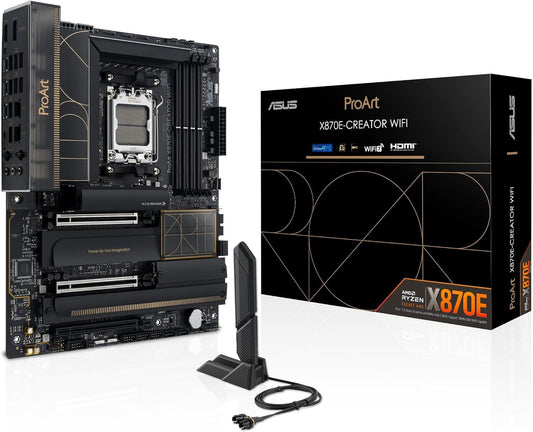ASUS PROART X870E-CREATOR WIFI AM5 ATX MOTHERBOARD