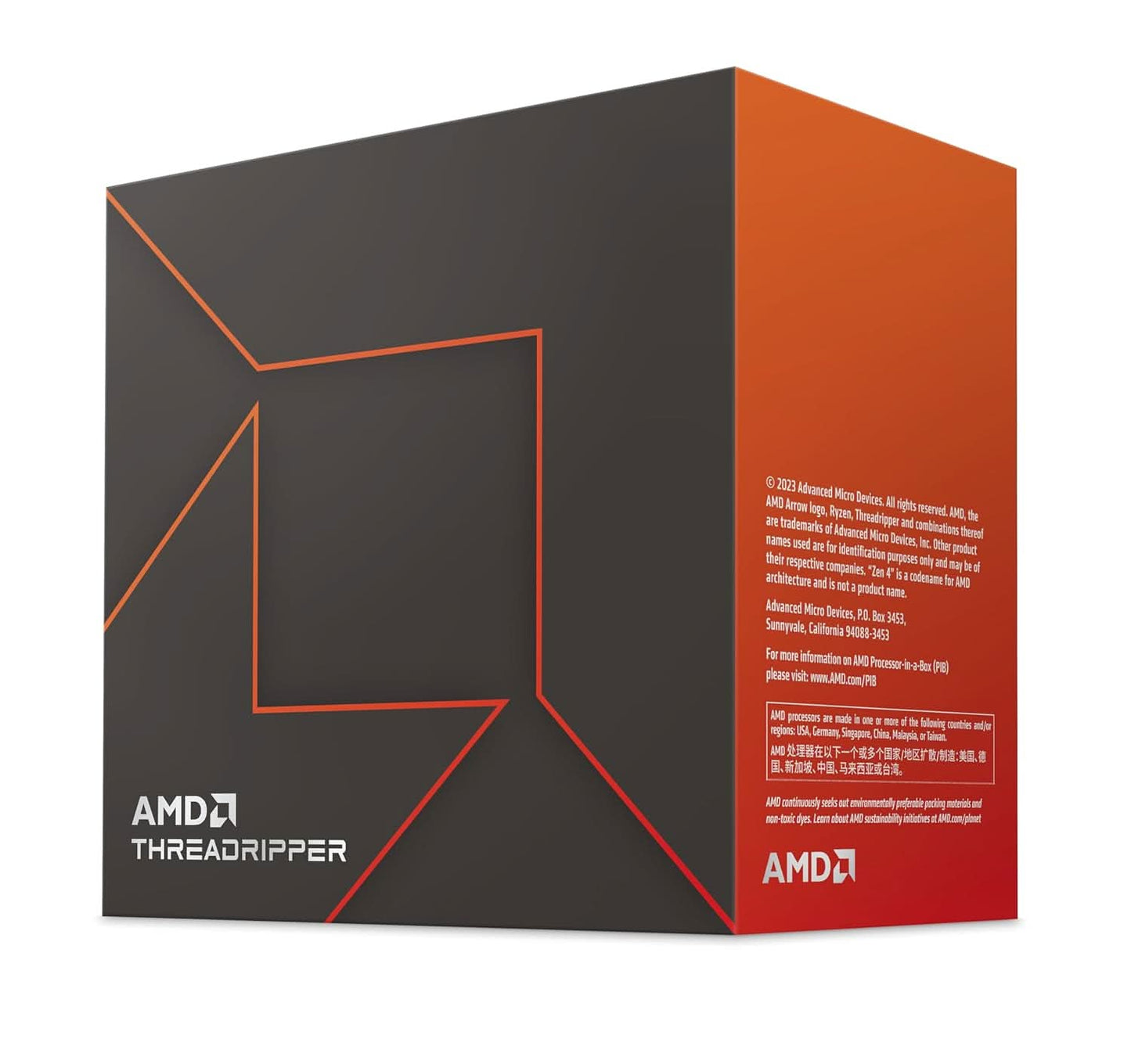 AMD RYZEN THREADRIPPER 7980X 64-CORE, 128-THREAD PROCESSOR