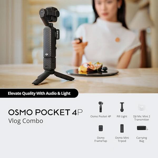 DJI Osmo Pocket 4P Creator Combo