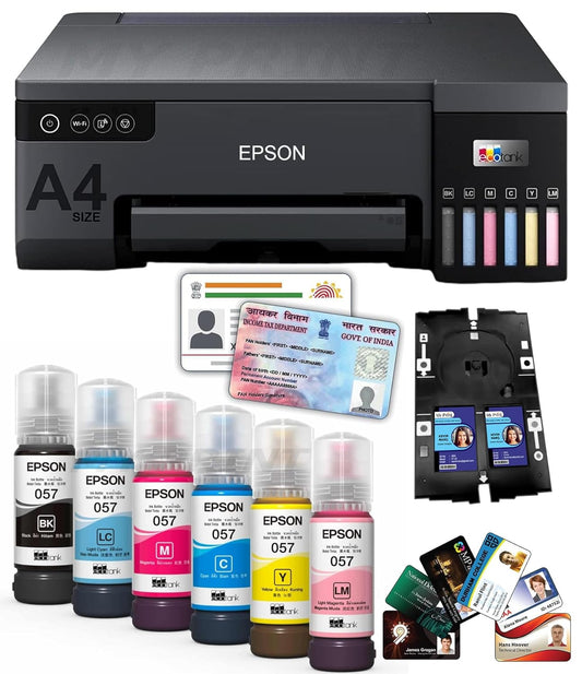 EPSON ECOTANK L8050 | A4 SIZE 6 COLOR PRINTER | PRINTER | (WITH EPSON INK) | PVC CARD PRINT